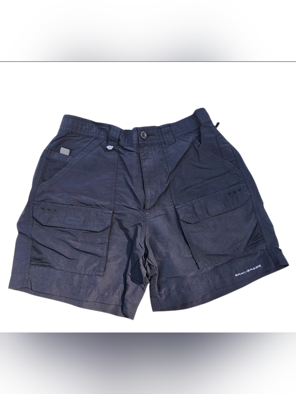 Columbia PFG Shorts Mens Size 32 Black Permit II 6" Quick Dry Nylon